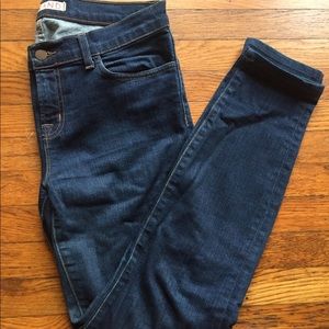 J Brand medium wash skinny jeans